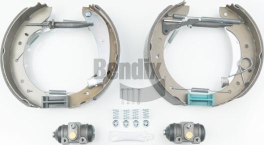 BENDIX Braking BXK1088 - Комплект гальм, барабанний механізм autozip.com.ua