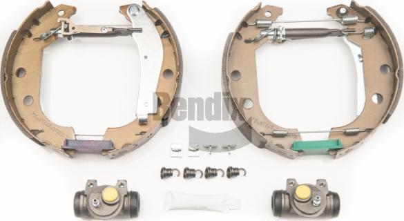 BENDIX Braking BXK1034 - Комплект гальм, барабанний механізм autozip.com.ua