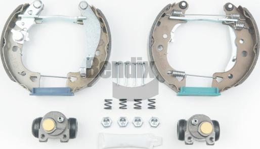 BENDIX Braking BXK1033 - Комплект гальм, барабанний механізм autozip.com.ua