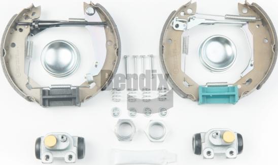 BENDIX Braking BXK1021 - Комплект гальм, барабанний механізм autozip.com.ua