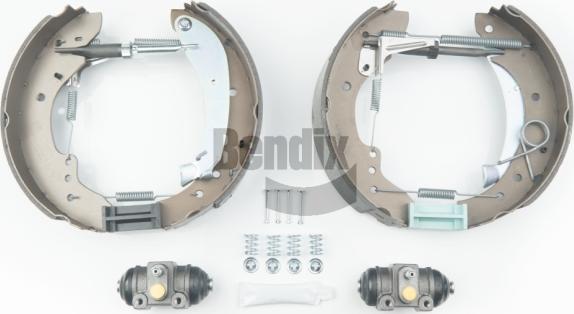 BENDIX Braking BXK1073 - Комплект гальм, барабанний механізм autozip.com.ua