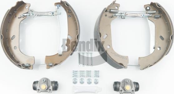 BENDIX Braking BXK1072 - Комплект гальм, барабанний механізм autozip.com.ua