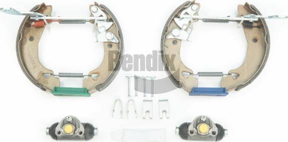 BENDIX Braking BXK1077 - Комплект гальм, барабанний механізм autozip.com.ua
