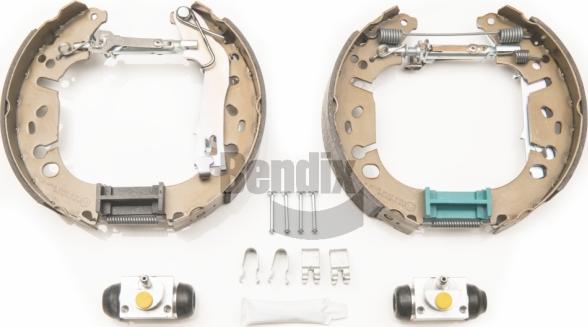 BENDIX Braking BXK1199 - Комплект гальм, барабанний механізм autozip.com.ua