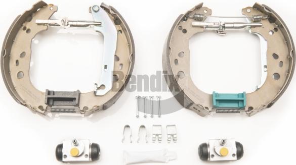 BENDIX Braking BXK1194 - Комплект гальм, барабанний механізм autozip.com.ua