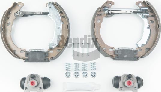 BENDIX Braking BXK1191 - Комплект гальм, барабанний механізм autozip.com.ua
