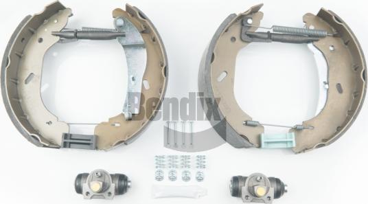 BENDIX Braking BXK1144 - Комплект гальм, барабанний механізм autozip.com.ua