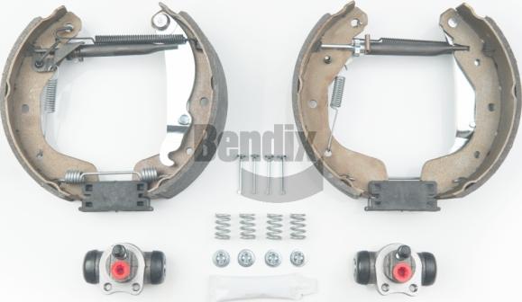 BENDIX Braking BXK1141 - Комплект гальм, барабанний механізм autozip.com.ua