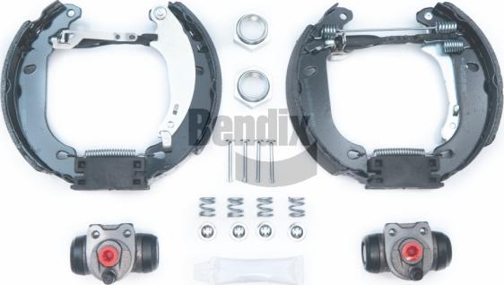 BENDIX Braking BXK1109 - Комплект гальм, барабанний механізм autozip.com.ua