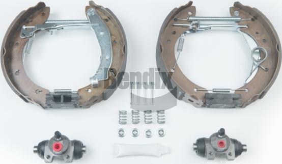 BENDIX Braking BXK1101 - Комплект гальм, барабанний механізм autozip.com.ua