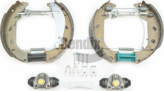 BENDIX Braking BXK1103 - Комплект гальм, барабанний механізм autozip.com.ua