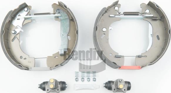 BENDIX Braking BXK1115 - Комплект гальм, барабанний механізм autozip.com.ua