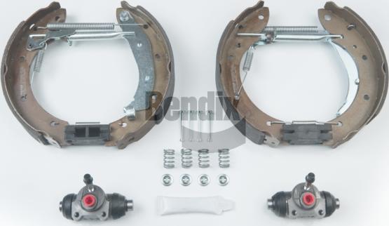 BENDIX Braking BXK1110 - Комплект гальм, барабанний механізм autozip.com.ua