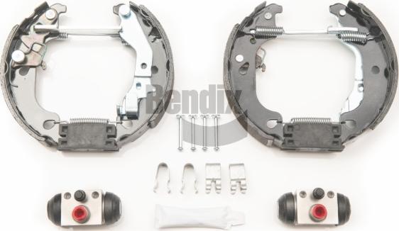 BENDIX Braking BXK1113 - Комплект гальм, барабанний механізм autozip.com.ua