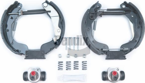 BENDIX Braking BXK1175 - Комплект гальм, барабанний механізм autozip.com.ua
