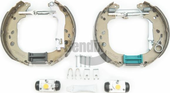 BENDIX Braking BXK1171 - Комплект гальм, барабанний механізм autozip.com.ua