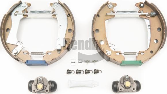 BENDIX Braking BXK1329 - Комплект гальм, барабанний механізм autozip.com.ua