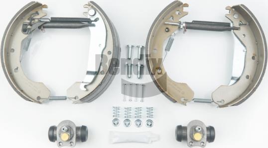 BENDIX Braking BXK1326 - Комплект гальм, барабанний механізм autozip.com.ua