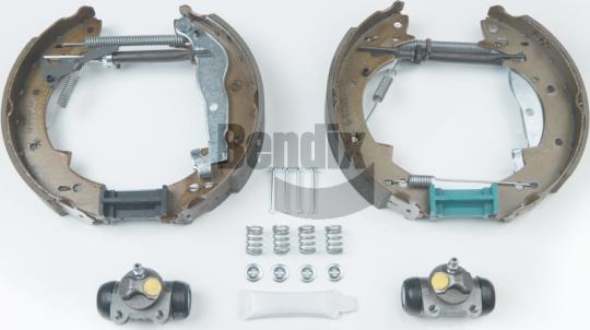 BENDIX Braking BXK1323 - Комплект гальм, барабанний механізм autozip.com.ua