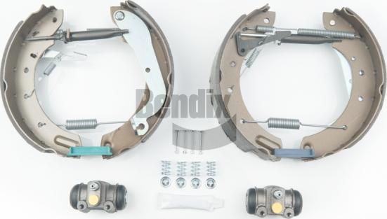 BENDIX Braking BXK1327 - Комплект гальм, барабанний механізм autozip.com.ua