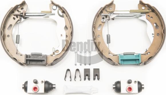 BENDIX Braking BXK1229 - Комплект гальм, барабанний механізм autozip.com.ua