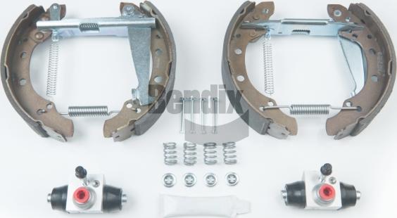 BENDIX Braking BXK3057 - Комплект гальм, барабанний механізм autozip.com.ua