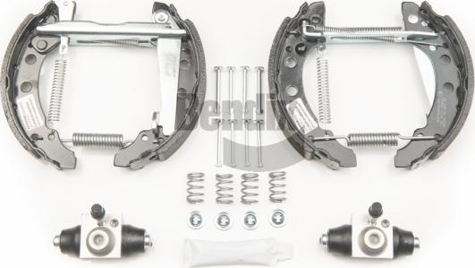 BENDIX Braking BXK3008 - Комплект гальм, барабанний механізм autozip.com.ua