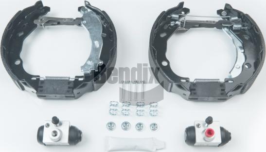 BENDIX Braking BXK3167 - Комплект гальм, барабанний механізм autozip.com.ua