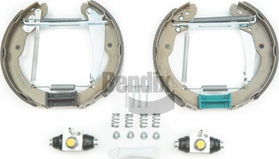 BENDIX Braking BXK2096 - Комплект гальм, барабанний механізм autozip.com.ua