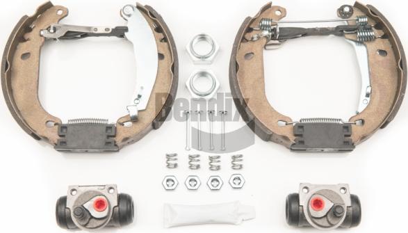 BENDIX Braking BXK2061 - Комплект гальм, барабанний механізм autozip.com.ua