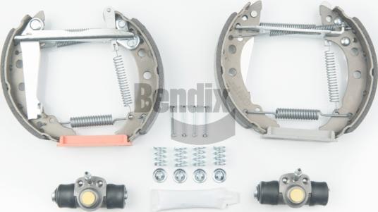 BENDIX Braking BXK2008 - Комплект гальм, барабанний механізм autozip.com.ua