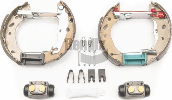 BENDIX Braking BXK2081 - Комплект гальм, барабанний механізм autozip.com.ua
