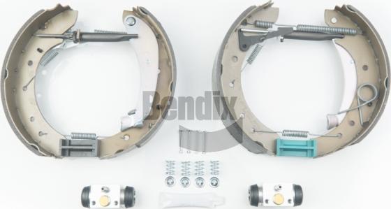 BENDIX Braking BXK2088 - Комплект гальм, барабанний механізм autozip.com.ua