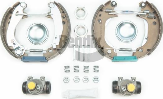 BENDIX Braking BXK2035 - Комплект гальм, барабанний механізм autozip.com.ua