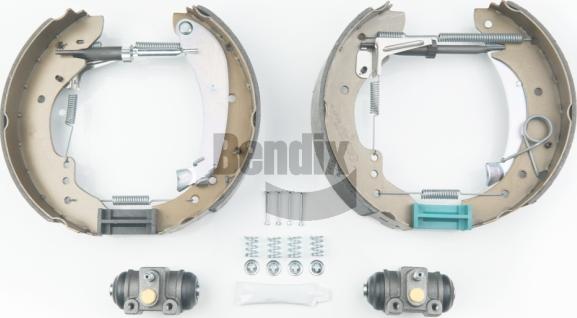 BENDIX Braking BXK2073 - Комплект гальм, барабанний механізм autozip.com.ua