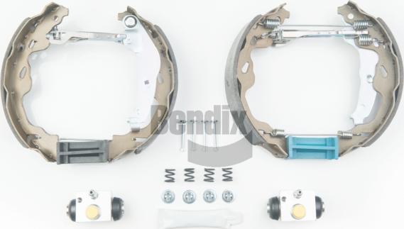 BENDIX Braking BXK2190 - Комплект гальм, барабанний механізм autozip.com.ua