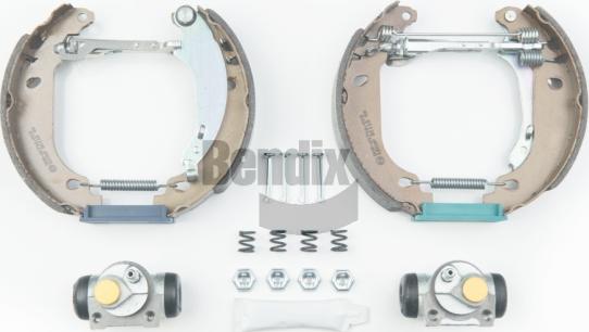 BENDIX Braking BXK2109 - Комплект гальм, барабанний механізм autozip.com.ua