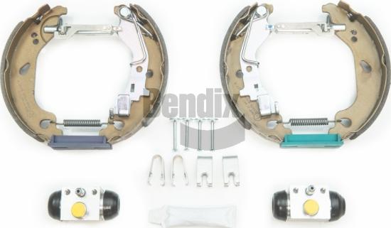 BENDIX Braking BXK2114 - Комплект гальм, барабанний механізм autozip.com.ua