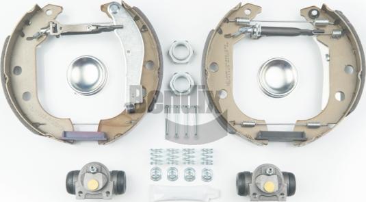 BENDIX Braking BXK2128 - Комплект гальм, барабанний механізм autozip.com.ua