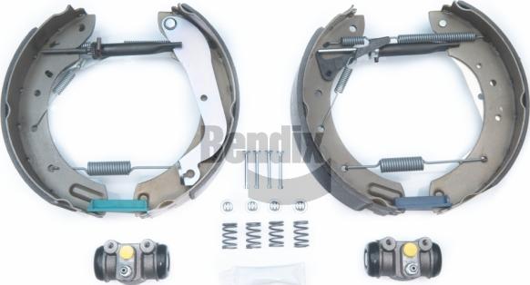 BENDIX Braking BXK2327 - Комплект гальм, барабанний механізм autozip.com.ua
