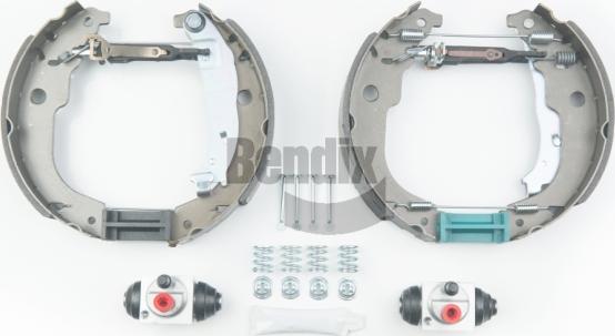 BENDIX Braking BXK2214 - Комплект гальм, барабанний механізм autozip.com.ua