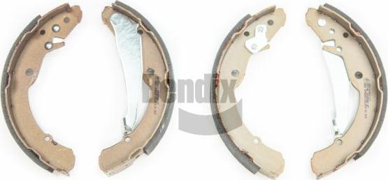 BENDIX Braking BXS1096 - Комплект гальм, барабанний механізм autozip.com.ua