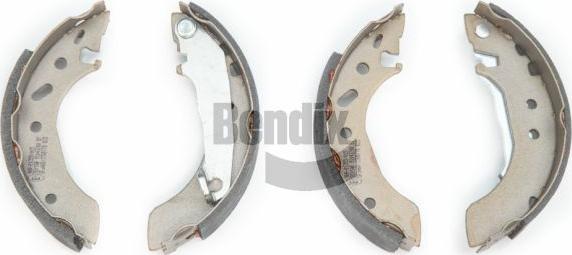 BENDIX Braking BXS1047 - Комплект гальм, барабанний механізм autozip.com.ua