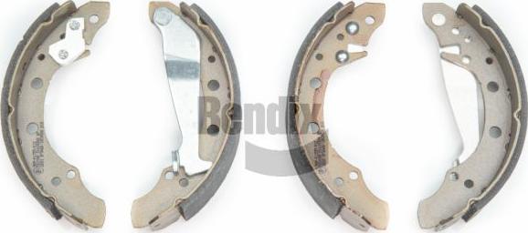 BENDIX Braking BXS1009 - Комплект гальм, барабанний механізм autozip.com.ua