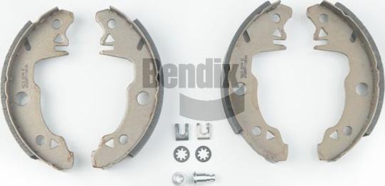 BENDIX Braking BXS1018 - Комплект гальм, барабанний механізм autozip.com.ua