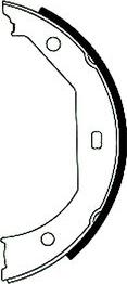 BENDIX Braking BXS1085 - Комплект гальм, ручник, парковка autozip.com.ua