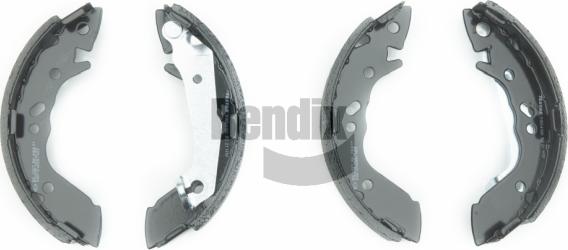BENDIX Braking BXS1081 - Комплект гальм, барабанний механізм autozip.com.ua