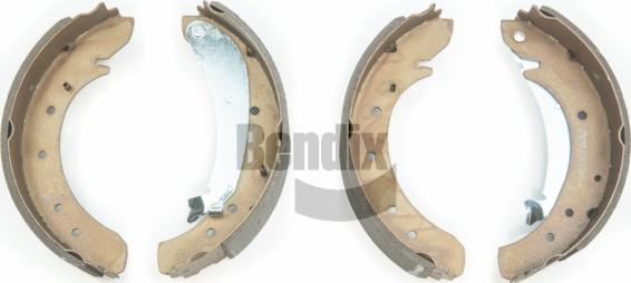 BENDIX Braking BXS1088 - Комплект гальм, барабанний механізм autozip.com.ua