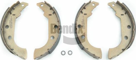 BENDIX Braking BXS1034 - Комплект гальм, барабанний механізм autozip.com.ua