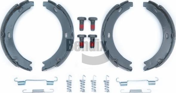 BENDIX Braking BXS1024 - Комплект гальм, ручник, парковка autozip.com.ua